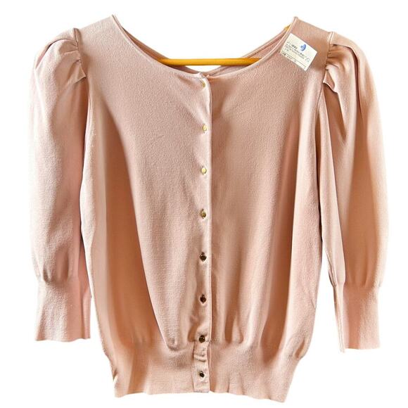 Japanese La Boutique Bonbon Coquette Ank Rogue Pale Pastel Pink Gold Buttons - Picture 2 of 10